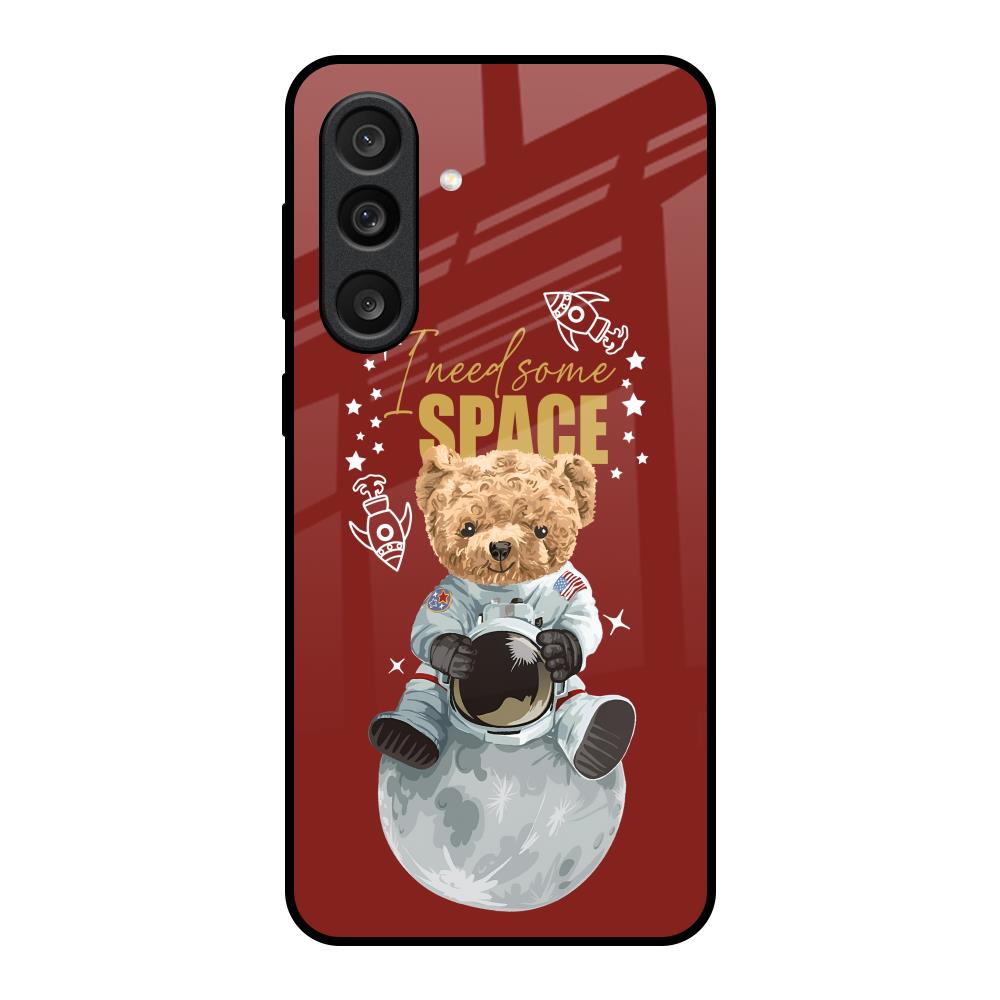 Astronaut Bear Samsung Galaxy M56 5G Glass Back Cover Online