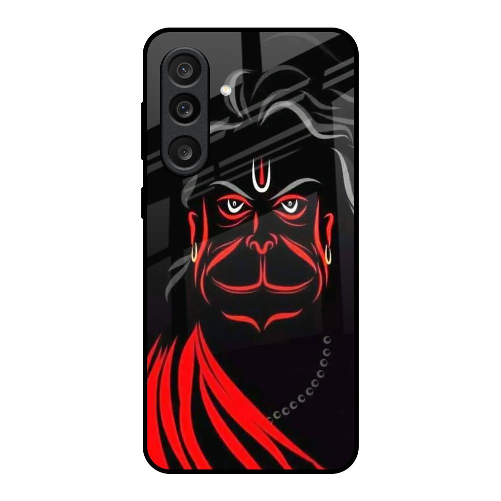 Lord Hanuman Samsung Galaxy M56 5G Glass Back Cover Online
