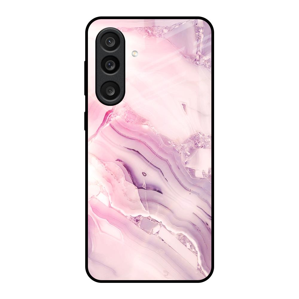 Diamond Pink Gradient Samsung Galaxy M56 5G Glass Back Cover Online
