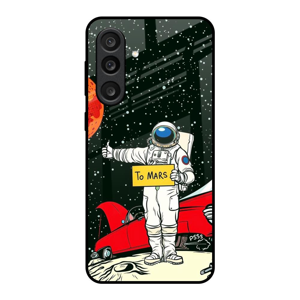 Astronaut on Mars Samsung Galaxy M56 5G Glass Back Cover Online