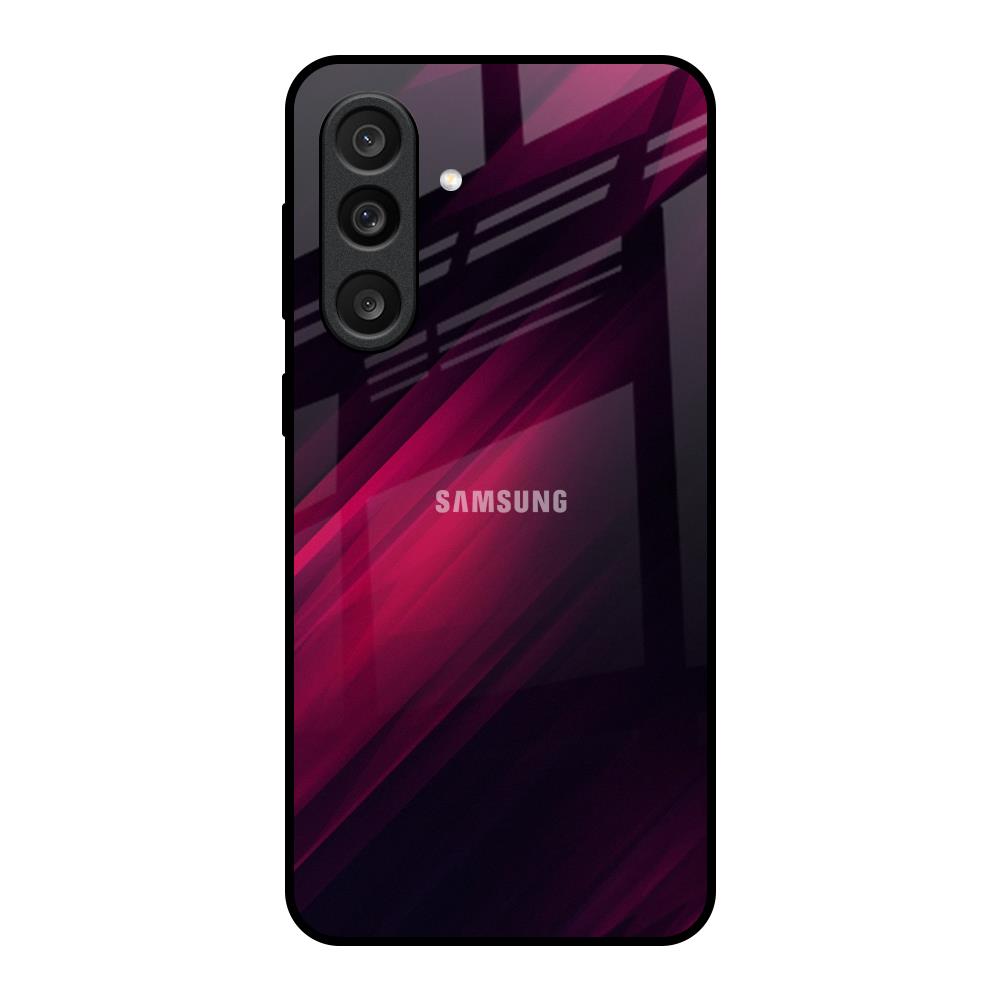 Razor Black Samsung Galaxy M56 5G Glass Back Cover Online
