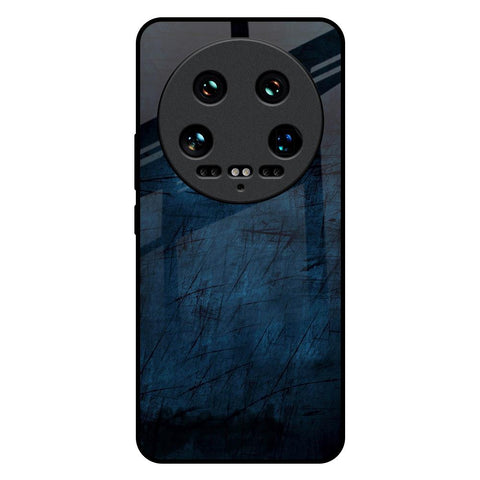 Dark Blue Grunge Mi 14 Ultra 5G Glass Back Cover Online
