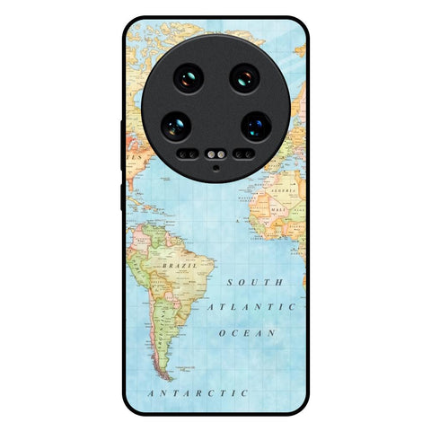 Travel Map Mi 14 Ultra 5G Glass Back Cover Online