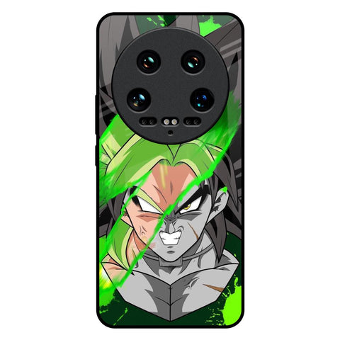 Anime Green Splash Mi 14 Ultra 5G Glass Back Cover Online