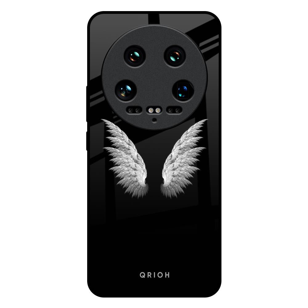 White Angel Wings Mi 14 Ultra 5G Glass Back Cover Online