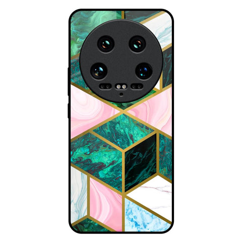 Seamless Green Marble Mi 14 Ultra 5G Glass Back Cover Online