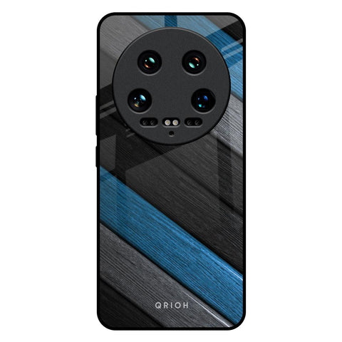 Multicolor Wooden Effect Mi 14 Ultra 5G Glass Back Cover Online