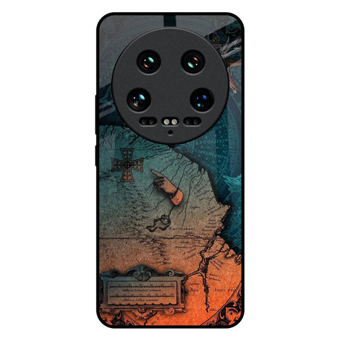 Geographical Map Mi 14 Ultra 5G Glass Back Cover Online
