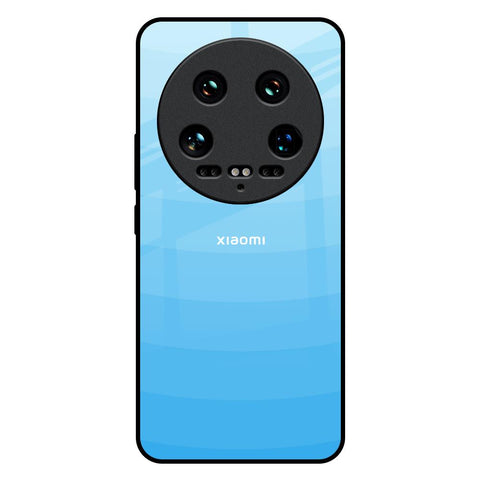 Wavy Blue Pattern Mi 14 Ultra 5G Glass Back Cover Online