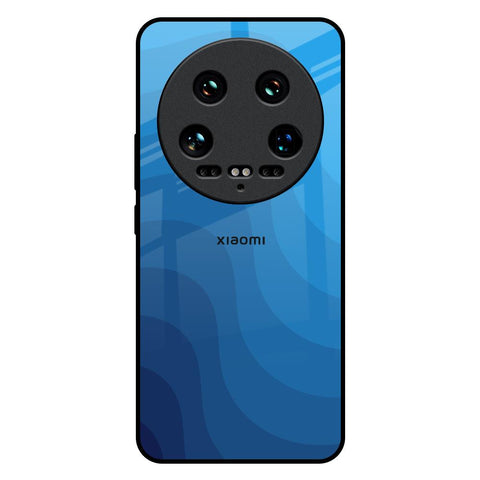 Blue Wave Abstract Mi 14 Ultra 5G Glass Back Cover Online