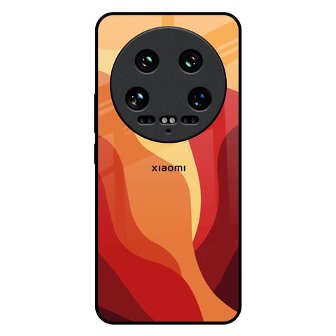Magma Color Pattern Mi 14 Ultra 5G Glass Back Cover Online
