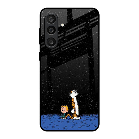 Night Sky Star Samsung Galaxy F56 5G Glass Back Cover Online
