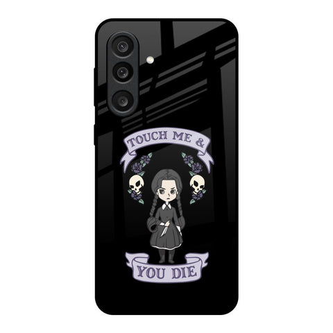 Touch Me & You Die Samsung Galaxy F56 5G Glass Back Cover Online