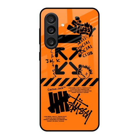 Anti Social Club Samsung Galaxy F56 5G Glass Back Cover Online