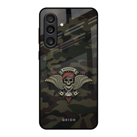 Army Warrior Samsung Galaxy F56 5G Glass Back Cover Online