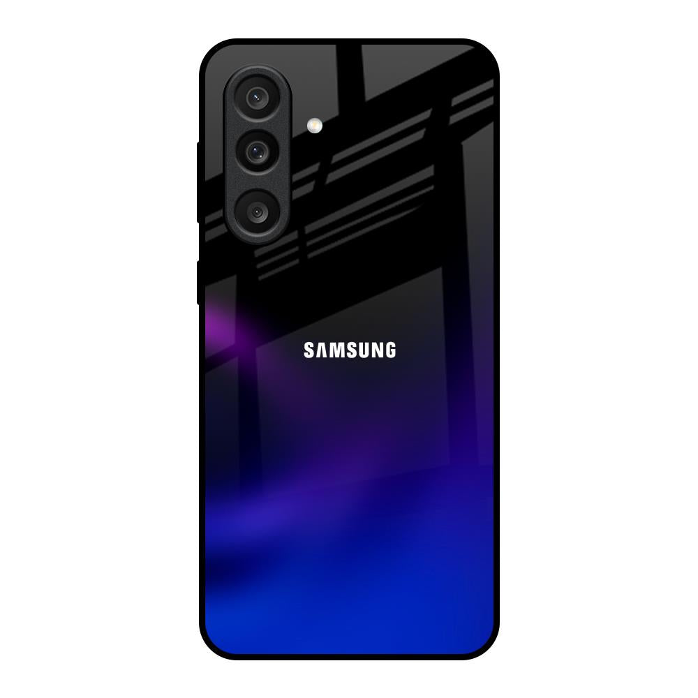 Black Onyx Samsung Galaxy F56 5G Glass Back Cover Online