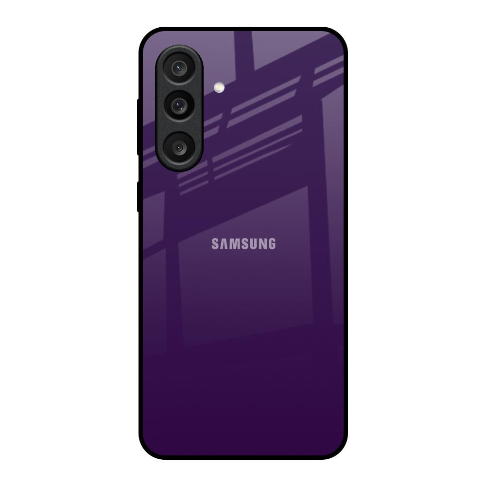 Dark Purple Samsung Galaxy F56 5G Glass Back Cover Online