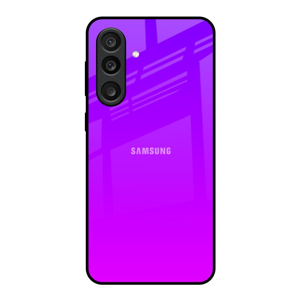 Purple Pink Samsung Galaxy F56 5G Glass Back Cover Online