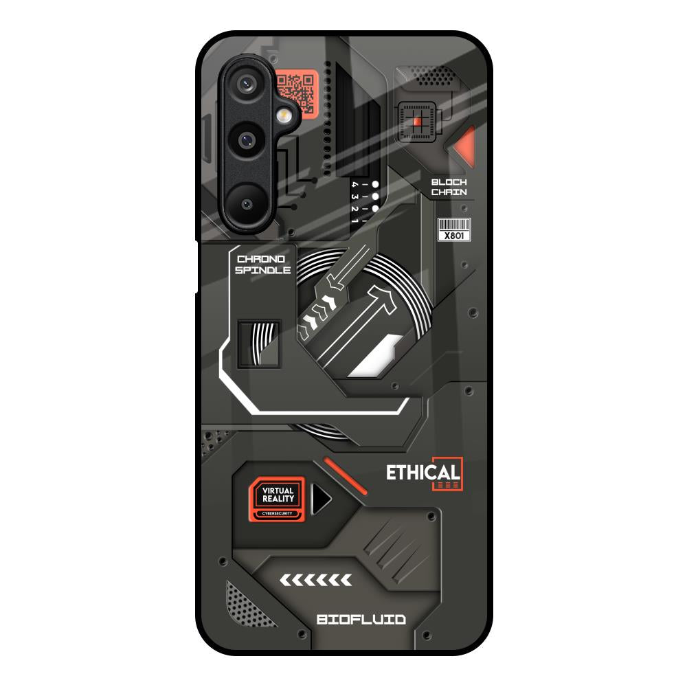 Tech Aesthetics Samsung Galaxy F16 5G Glass Back Cover Online