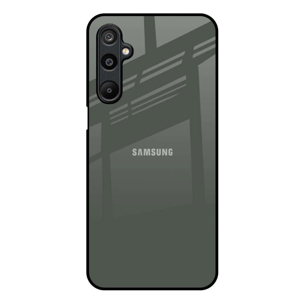 Charcoal Samsung Galaxy F16 5G Glass Back Cover Online