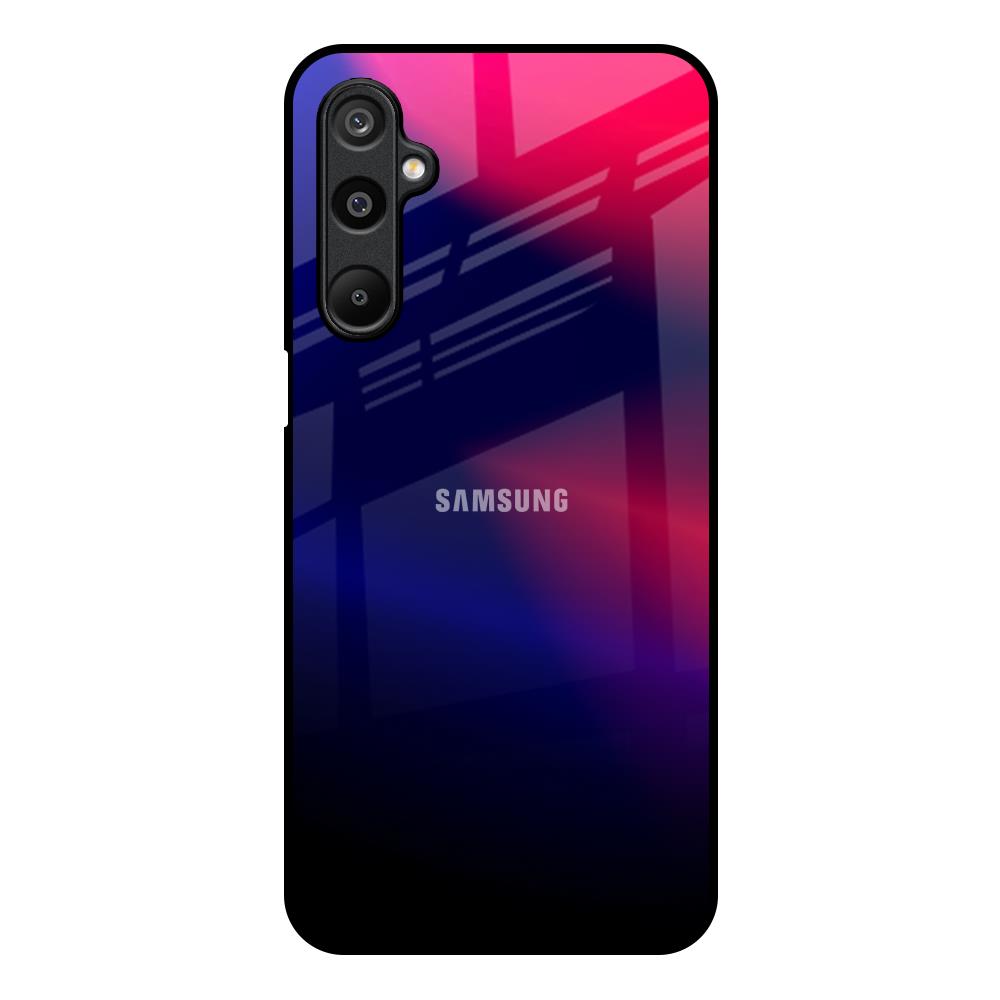 Blue Ombre Samsung Galaxy F16 5G Glass Back Cover Online
