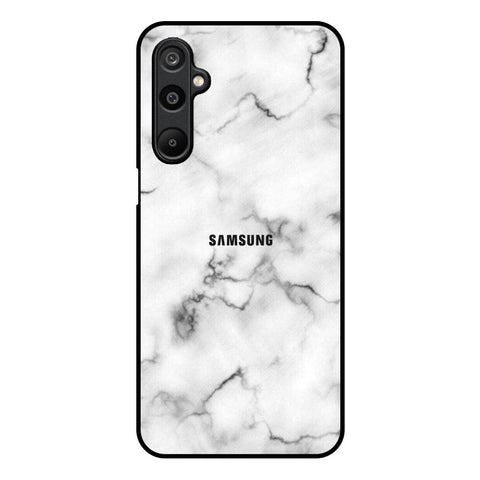 Satin White Marble Samsung Galaxy F16 5G Glass Back Cover Online
