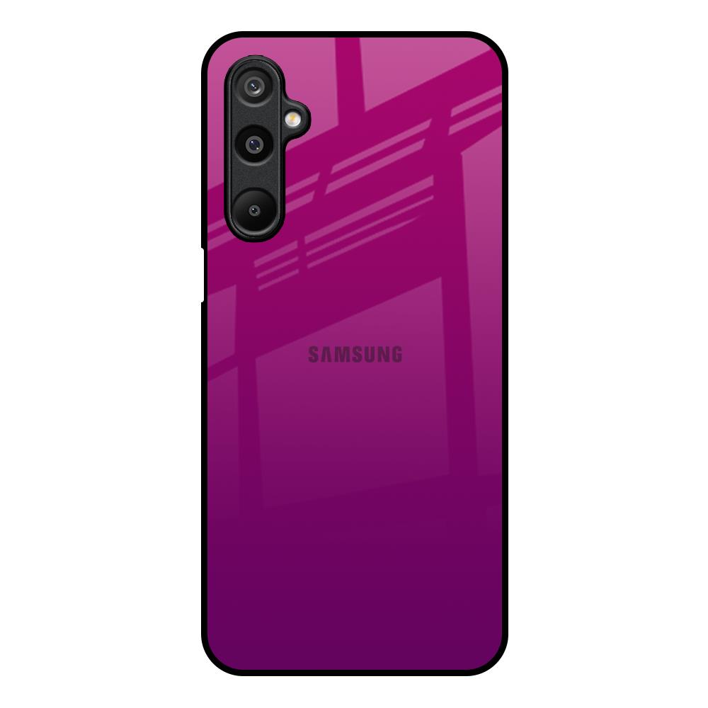 Magenta Gradient Samsung Galaxy F16 5G Glass Back Cover Online
