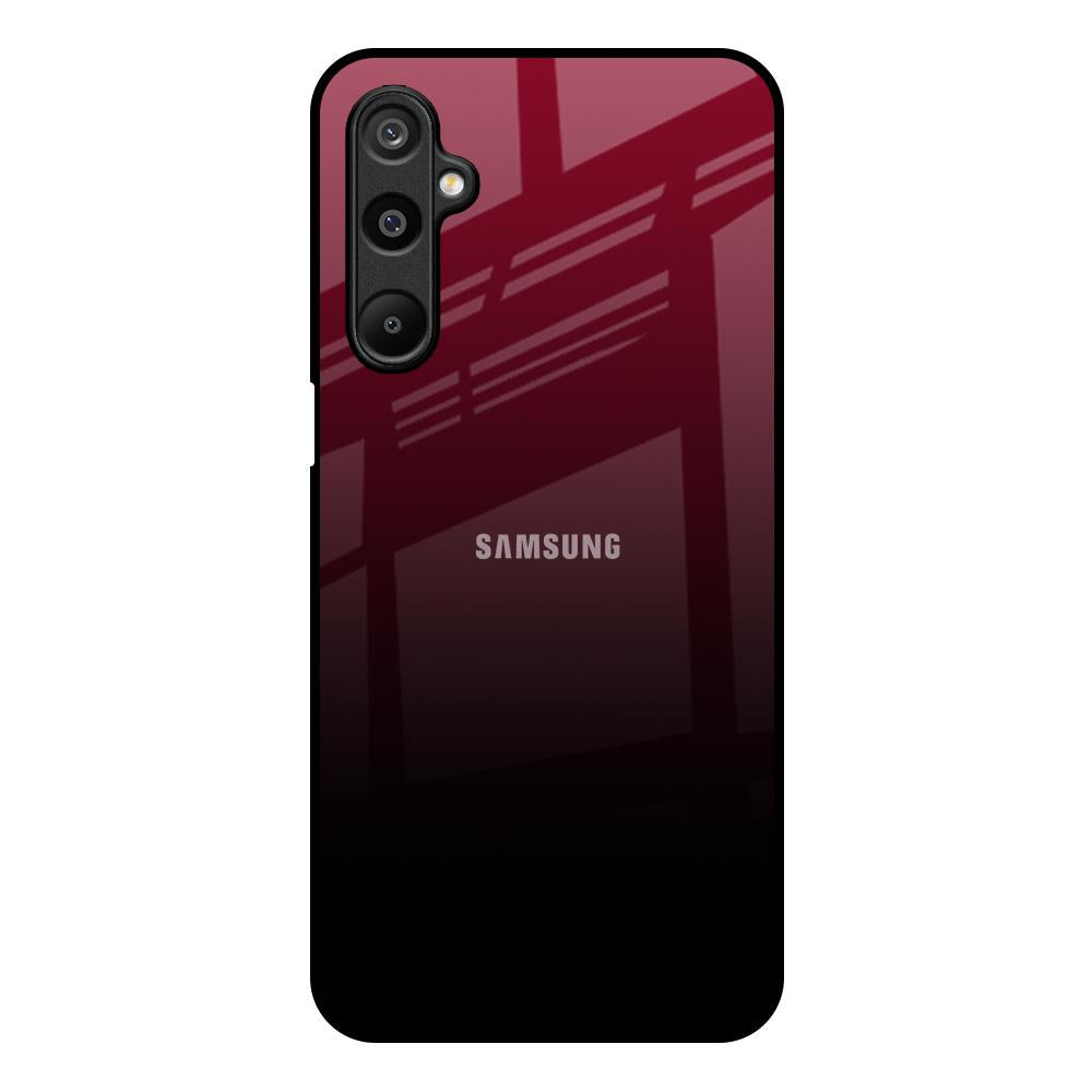 Wine Red Samsung Galaxy F16 5G Glass Back Cover Online