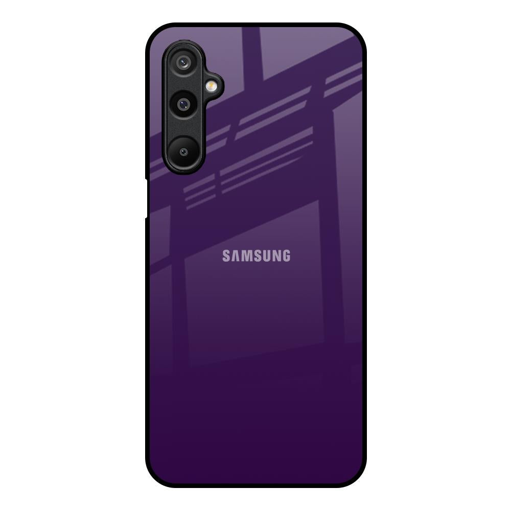 Dark Purple Samsung Galaxy F16 5G Glass Back Cover Online