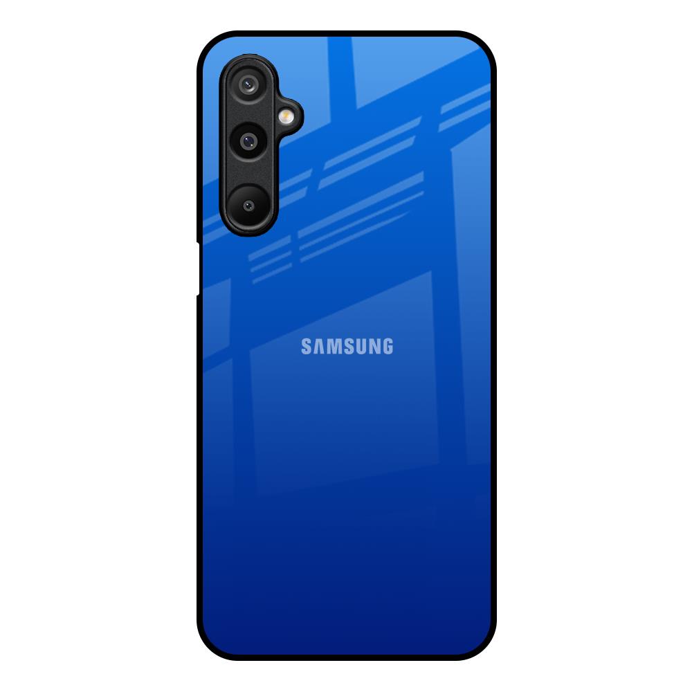 Egyptian Blue Samsung Galaxy F16 5G Glass Back Cover Online