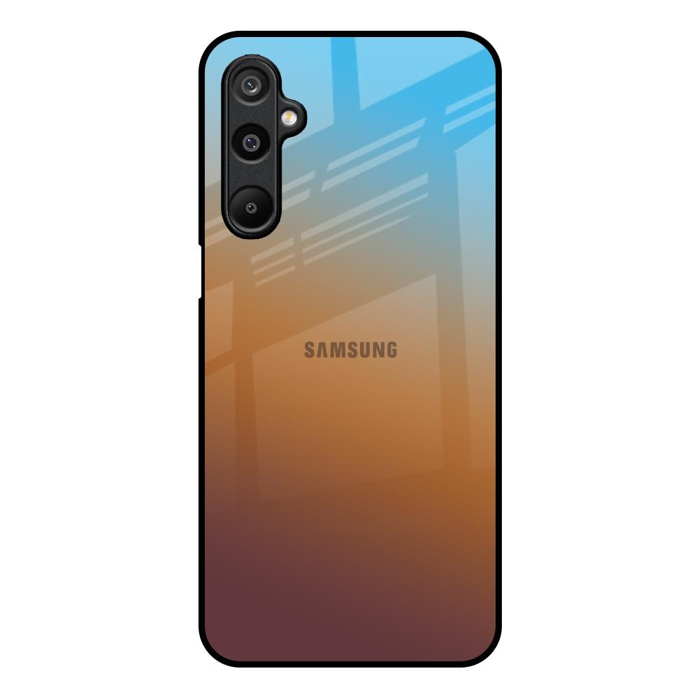 Rich Brown Samsung Galaxy F16 5G Glass Back Cover Online