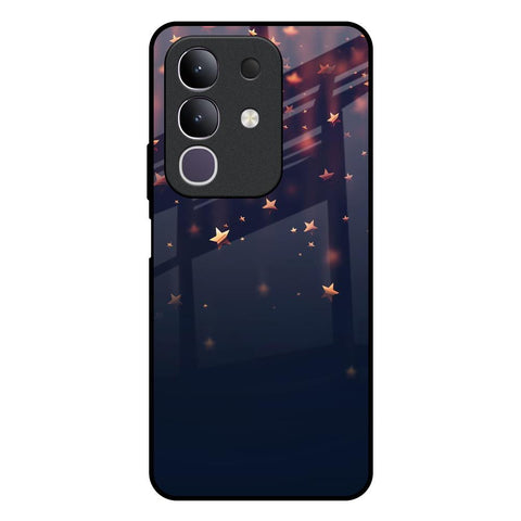Falling Stars IQOO Z10x 5G Glass Back Cover Online