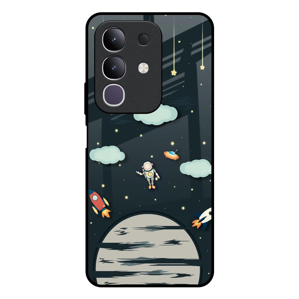Astronaut Dream IQOO Z10x 5G Glass Back Cover Online