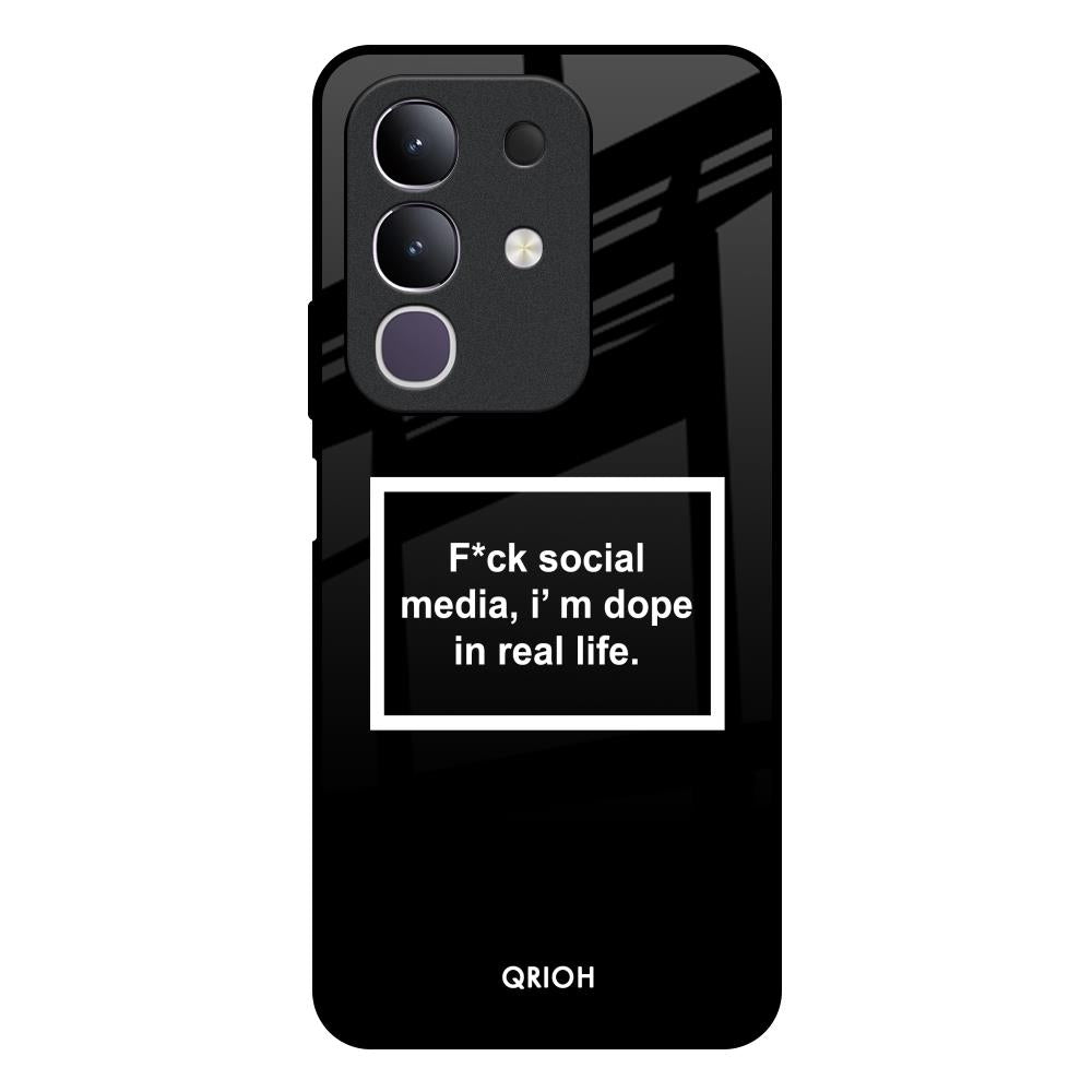 Dope In Life IQOO Z10x 5G Glass Back Cover Online