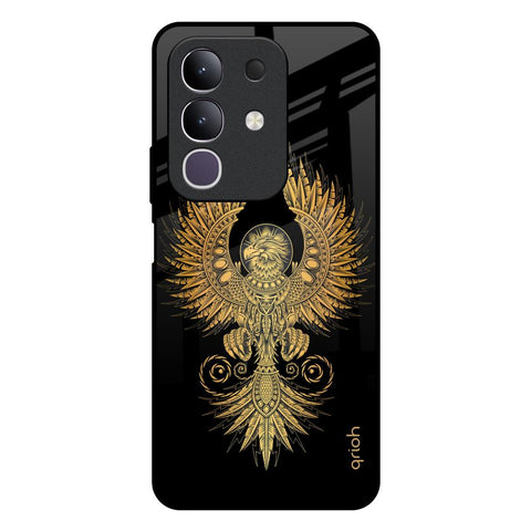 Mythical Phoenix Art IQOO Z10x 5G Glass Back Cover Online