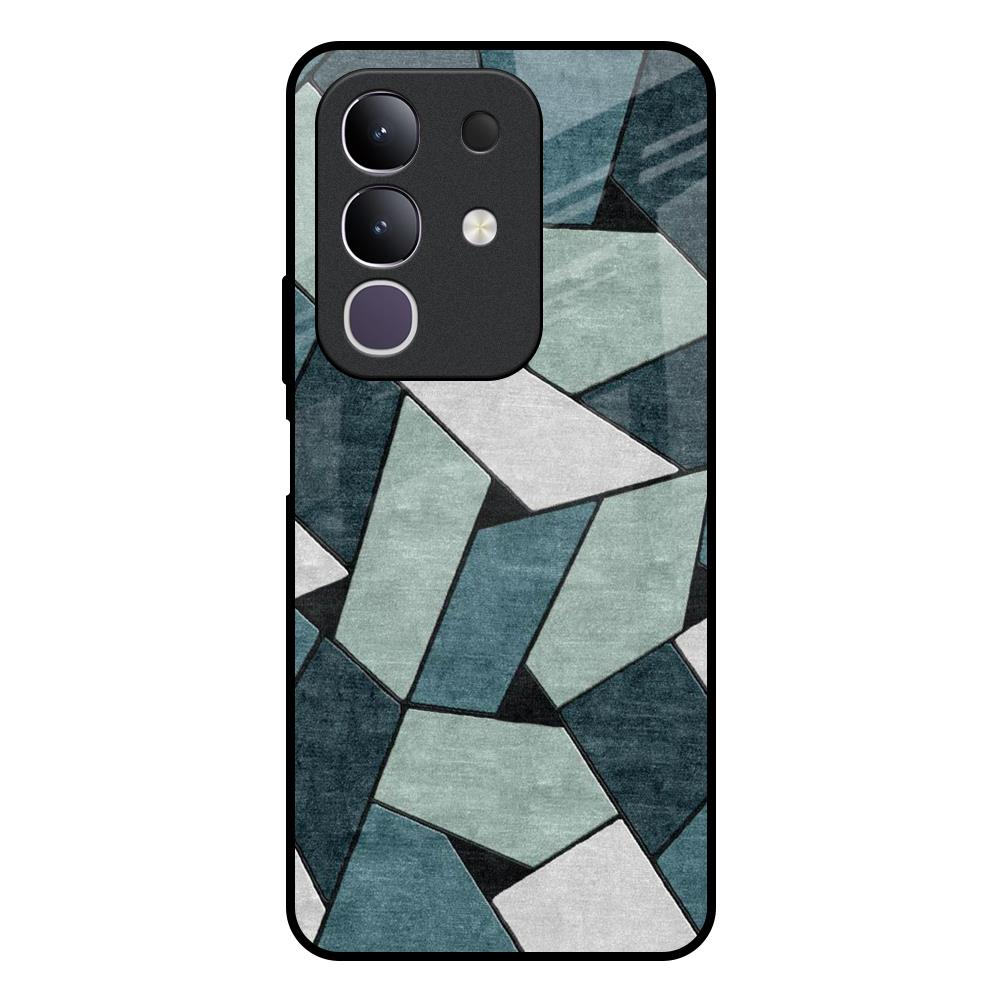 Abstact Tiles IQOO Z10x 5G Glass Back Cover Online