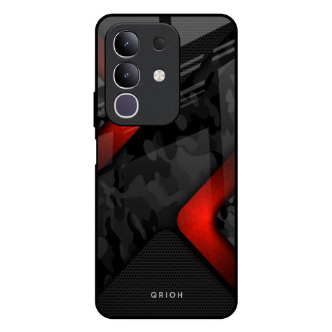 Modern Camo Abstract IQOO Z10x 5G Glass Back Cover Online
