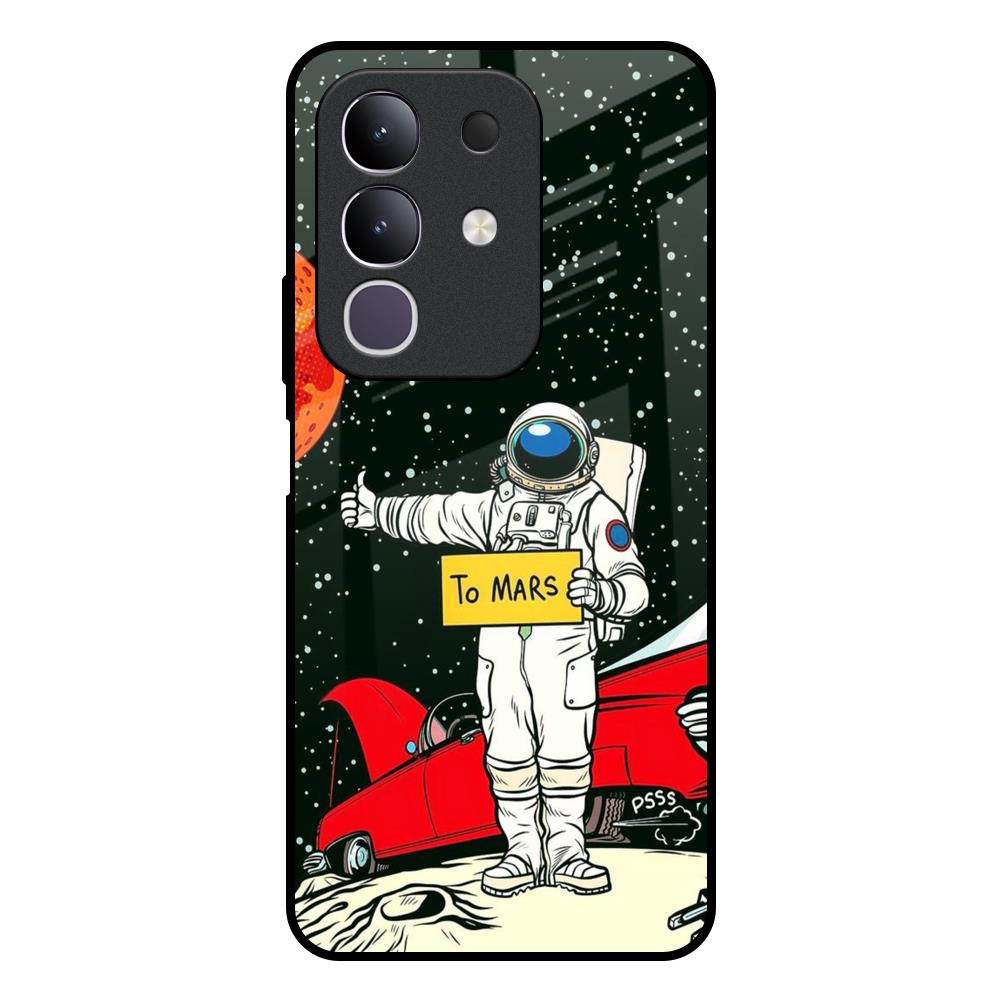 Astronaut on Mars IQOO Z10x 5G Glass Back Cover Online