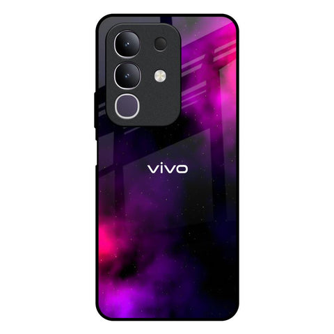 Pink Galaxy IQOO Z10x 5G Glass Back Cover Online
