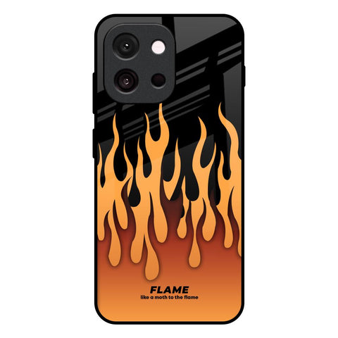 Fire Flame OnePlus 13s 5G Glass Back Cover Online