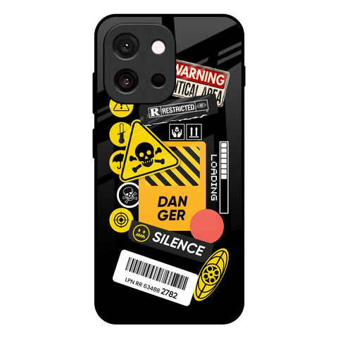 Danger Signs OnePlus 13s 5G Glass Back Cover Online