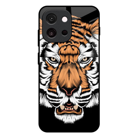 Angry Tiger OnePlus 13s 5G Glass Back Cover Online
