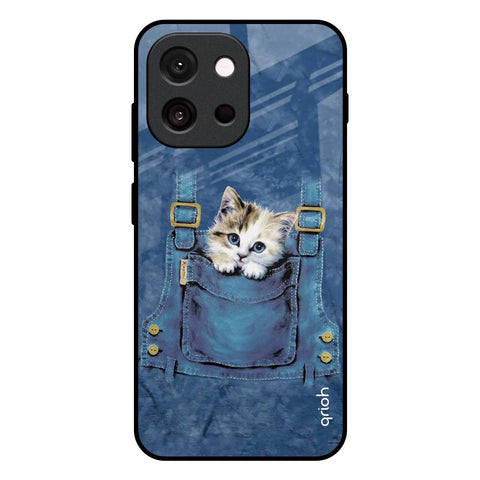 Kitty In Pocket OnePlus 13s 5G Glass Back Cover Online