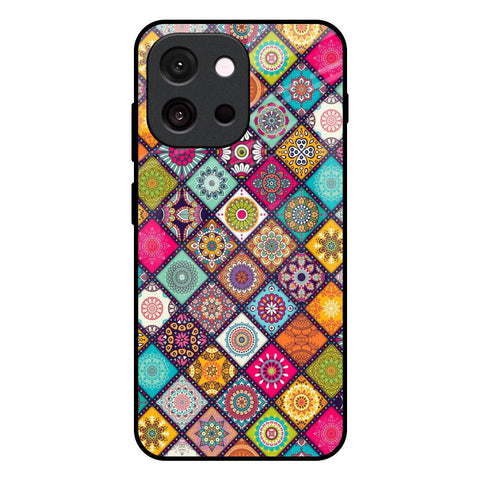 Multicolor Mandala OnePlus 13s 5G Glass Back Cover Online