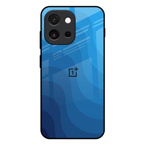 Blue Wave Abstract OnePlus 13s 5G Glass Back Cover Online