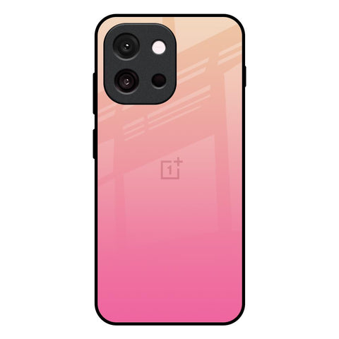 Pastel Pink Gradient OnePlus 13s 5G Glass Back Cover Online