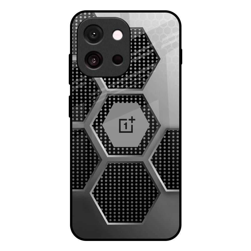 Hexagon Style OnePlus 13s 5G Glass Back Cover Online