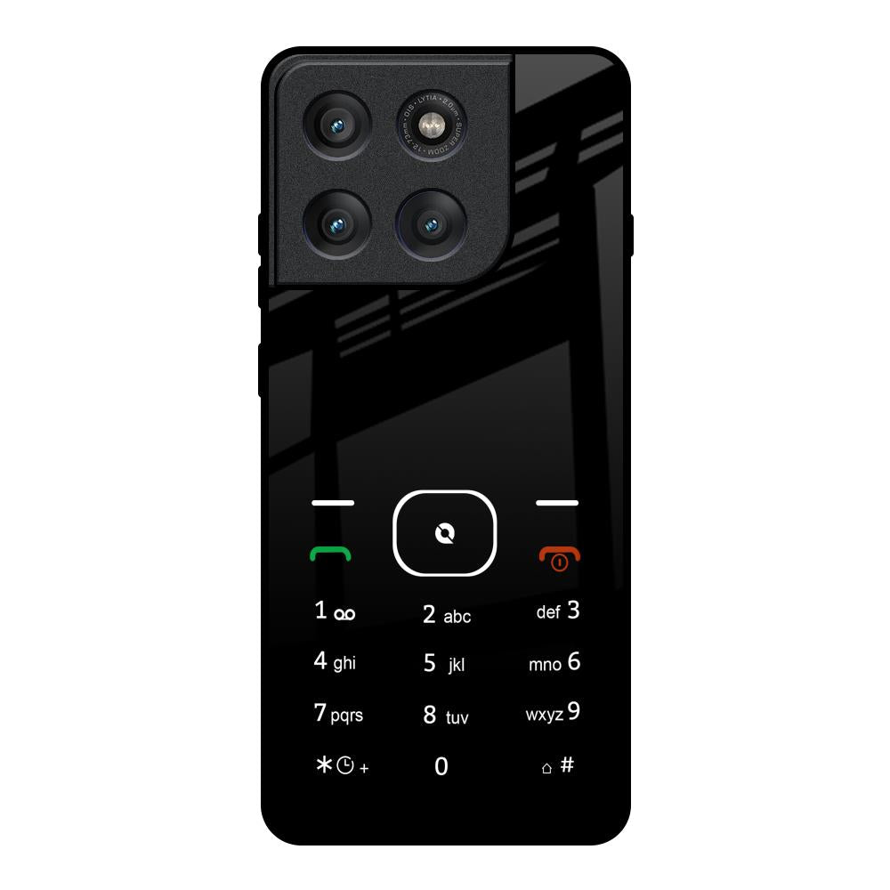 Classic Keypad Pattern Motorola Edge 60 Pro Glass Back Cover Online