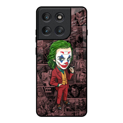 Joker Cartoon Motorola Edge 60 Pro Glass Back Cover Online