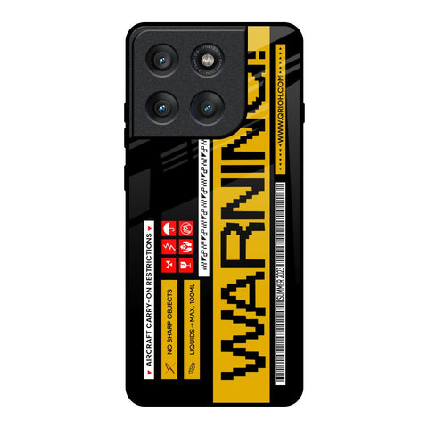 Aircraft Warning Motorola Edge 60 Pro Glass Back Cover Online